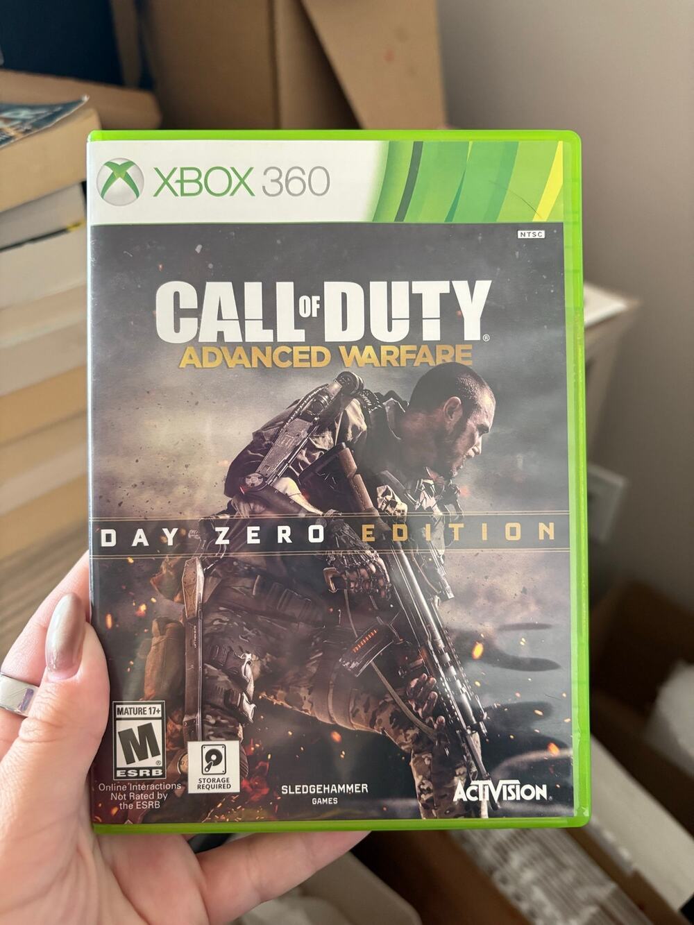 Call of Duty Advanced Warfare Day Zero Edition Xbox 360 Complete CIB 2 Discs